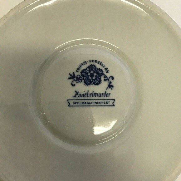 Zwiebelmuster BLUE ONION Warmer Stand Chafing RARE and Hard to Find! - Picture 11 of 12